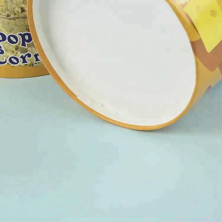 Одноразовый бумажный ковш для попкорна с принтом на заказ