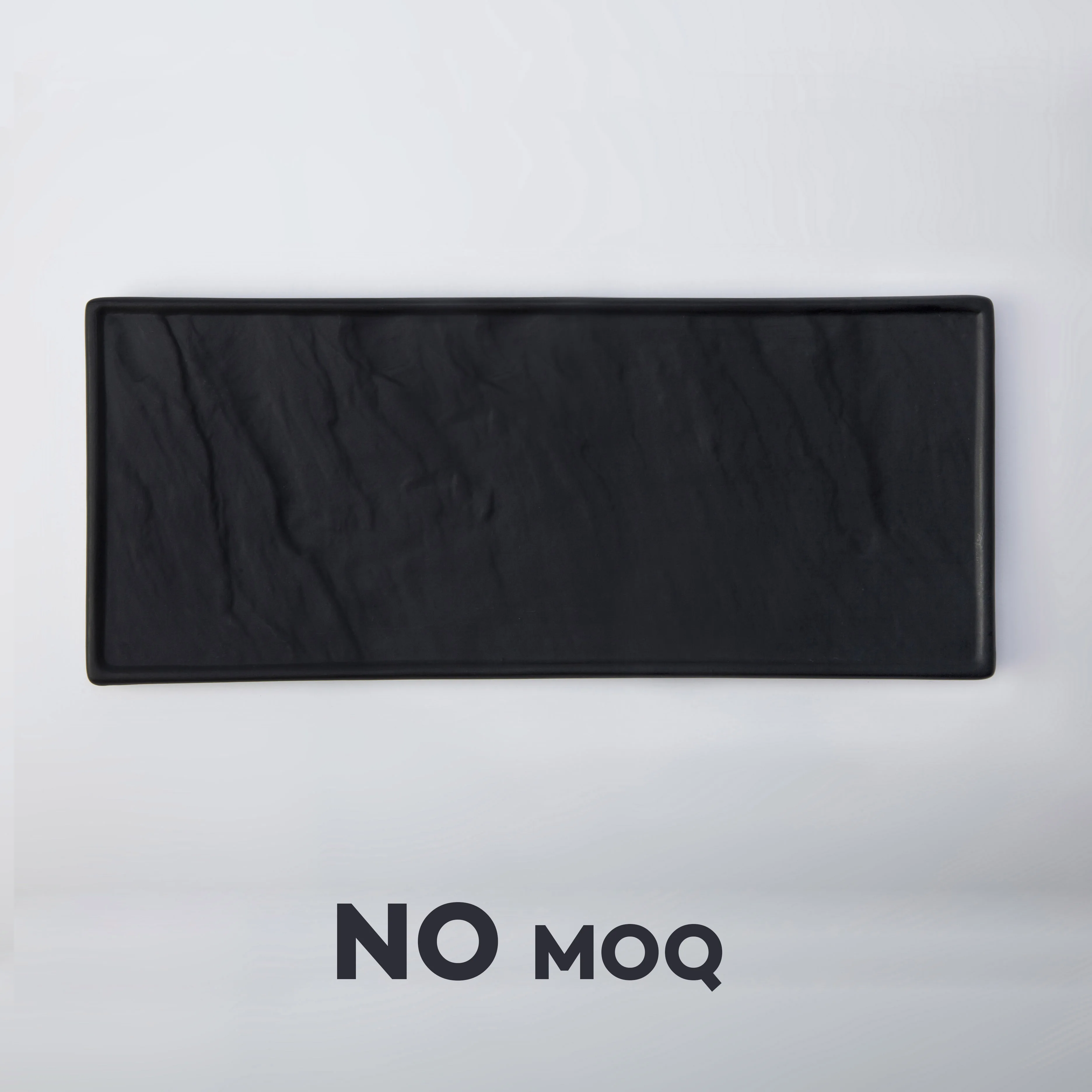 Высококачественный дизайн, роскошное черное прямоугольное блюдо RoHeCa для суши, соевого соуса для ресторана, оптовая продажа блюд для суши!