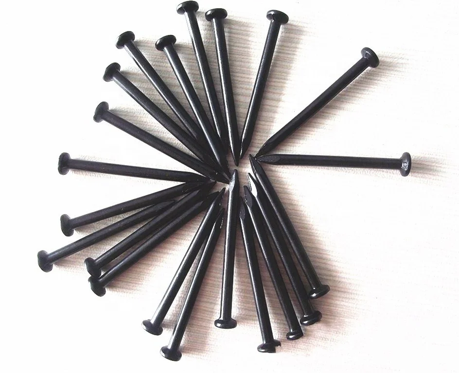 Hardened black concrete nails with factory price