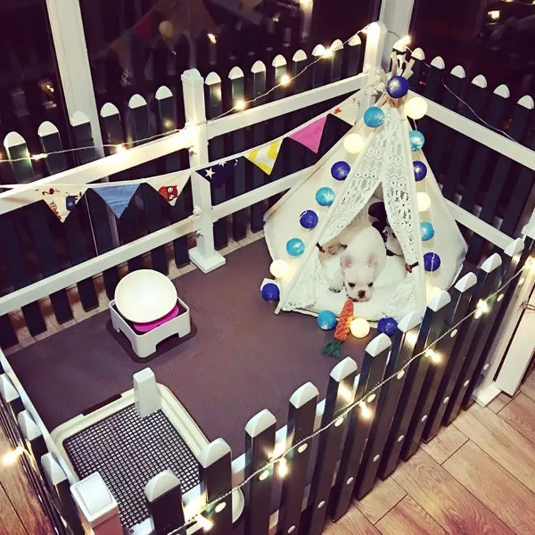 Animal   Wood  Fencing  For Dogs  Pet Fence