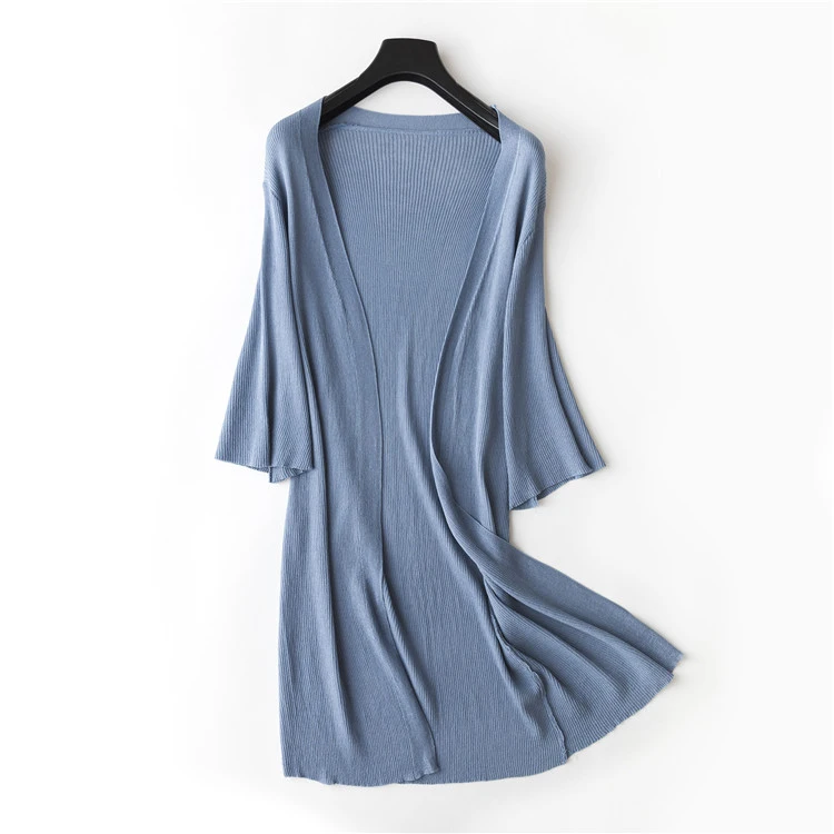 Extra long sweater abaya meryl fabric cardigan women long