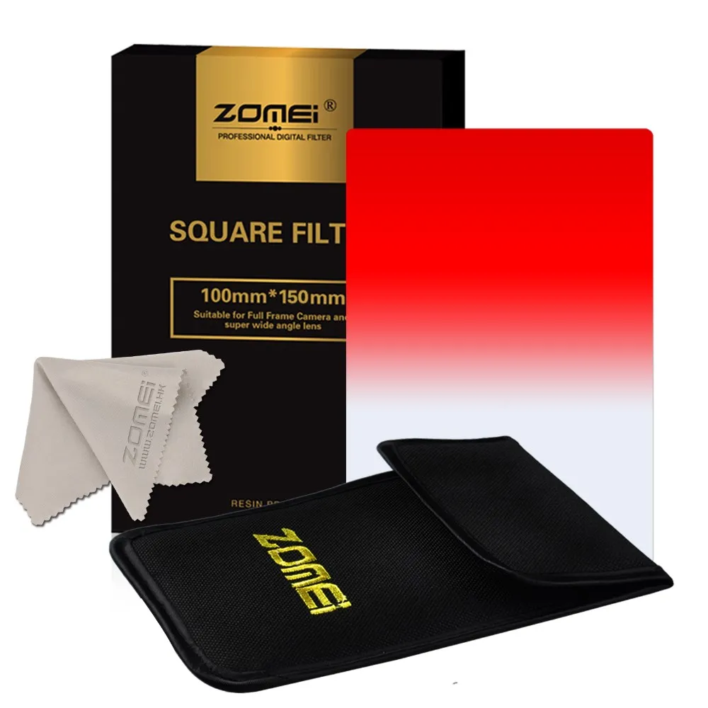 Zomei Gradual Color Neutral Density ND Camera Filter 150*100mm