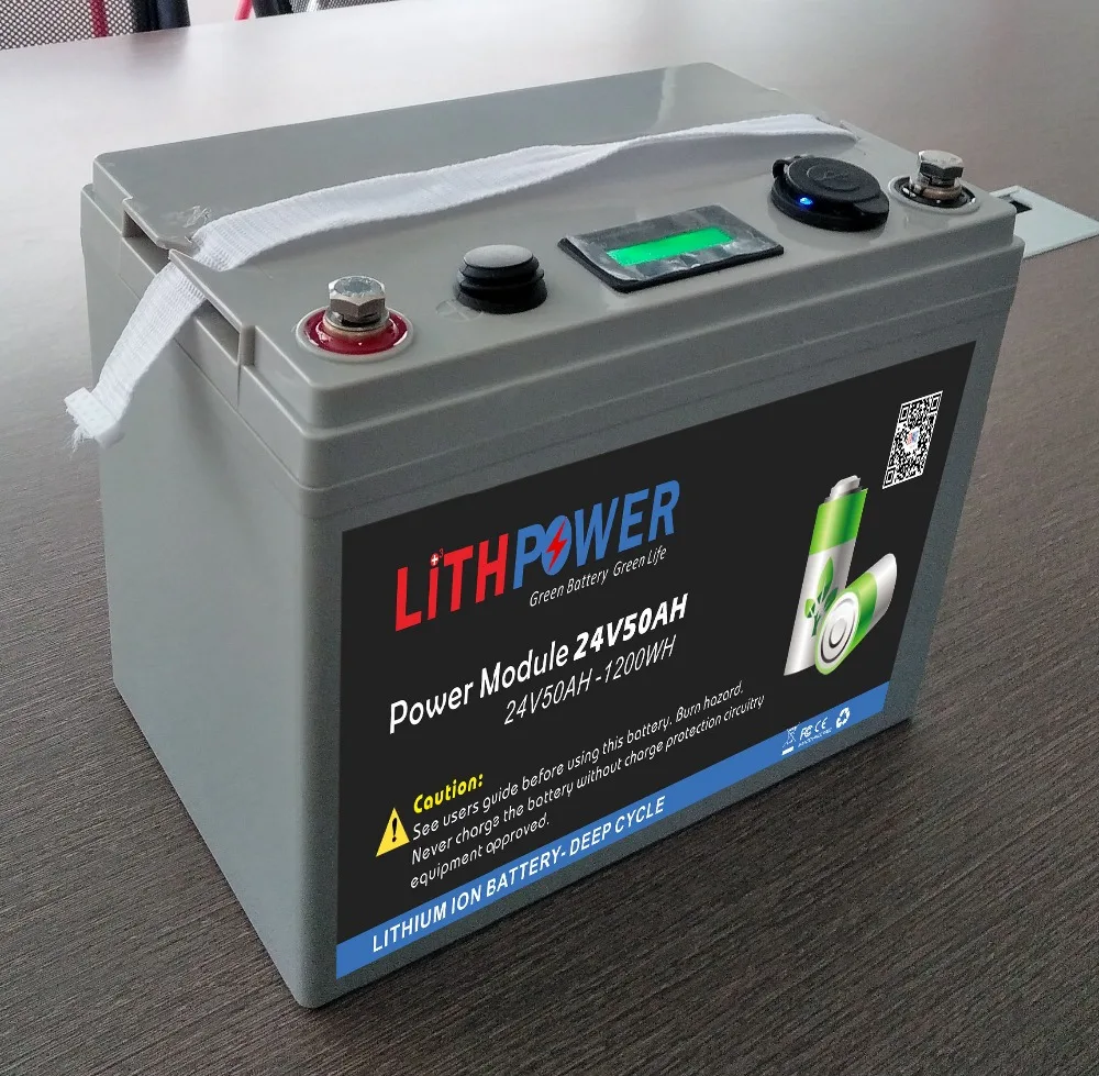 li-ion 12v 30ah/120ah/24v 50ah lithium ion battery with LCD indicator and 5v USB