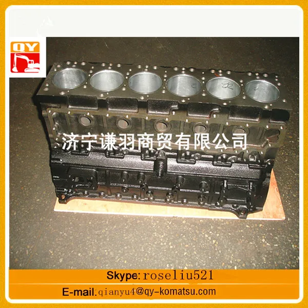 SAA6D114E Engine Cylinder Block 6745-21-1190 for PC300-8 Excavator