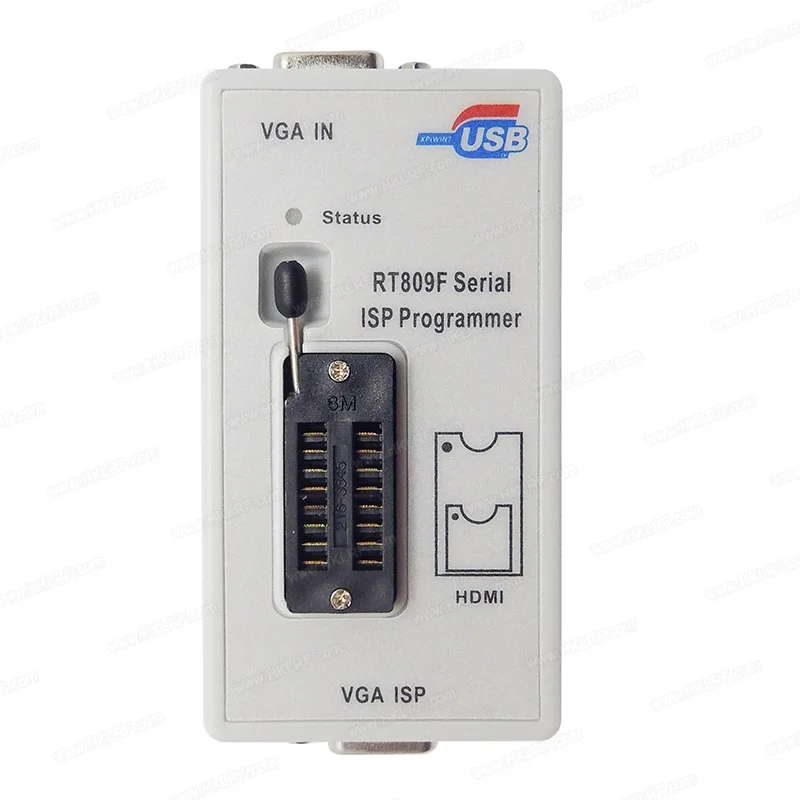 
Brand New Serial ISP Universal IC Programmer Tool RT809F with 8 Sockets 