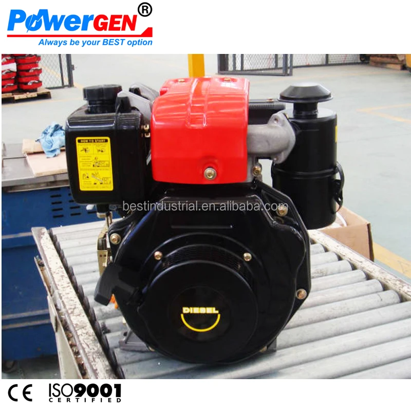 Hot Sale!!! POWERGEN 178F Air Cooled Single Cylinder Italy Type Diesel Engine 6HP