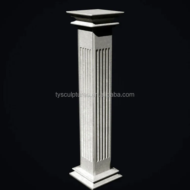 Classical European antique Roman style stone marble column for building house villa decoration