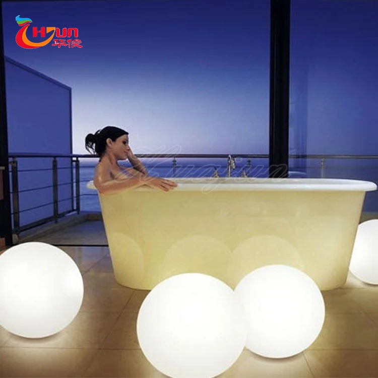 New Outdoor Garden Swimming Pool Floating Rechargeable Waterproof Led Glowing Light Ball