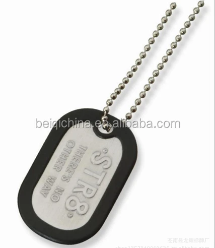 High quality wholesale custom metal dog tag made in china