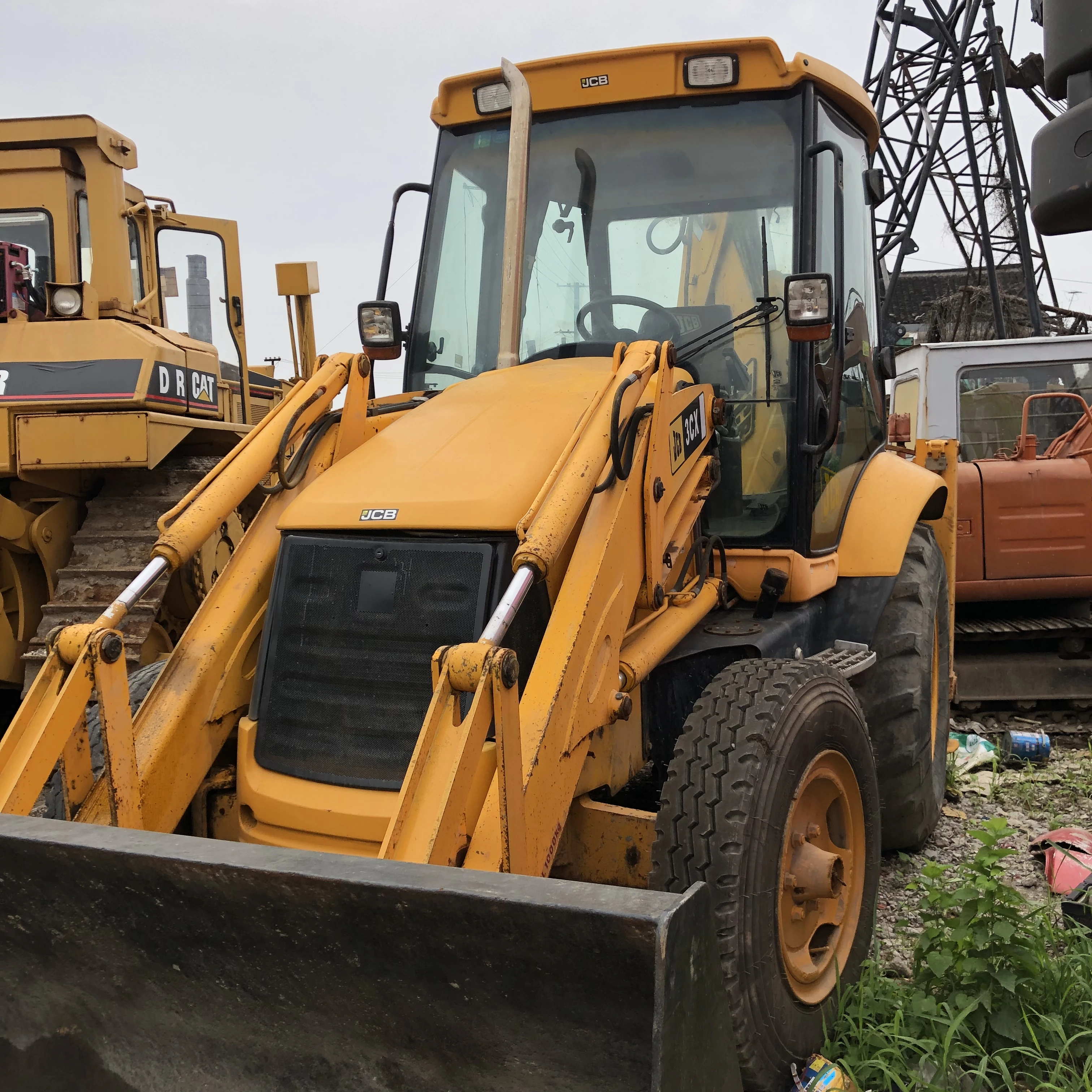 80% New JCB 3CX Used Backhoe Loader With Low Price