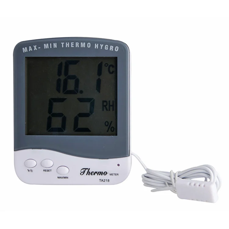 TA218C c/d lcd thermometer hygrometer digital thermometer wireless Hygrometer thermometer