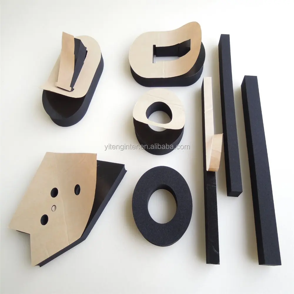 Black Expanded CR(Neoprene) Foam of  plumbing,mechanical gaskets