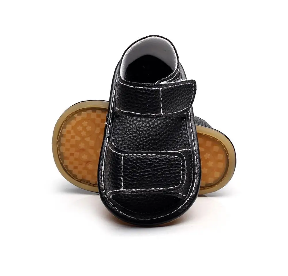 PU Leather Summer Baby Shoes Newborn boys Infants Soft Breathable Shoes First Walkers Babies Shoes