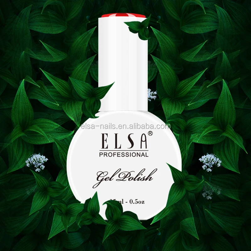 
2018 ELSA free sample wholesale cheap nail polish soak off uv gel polish 