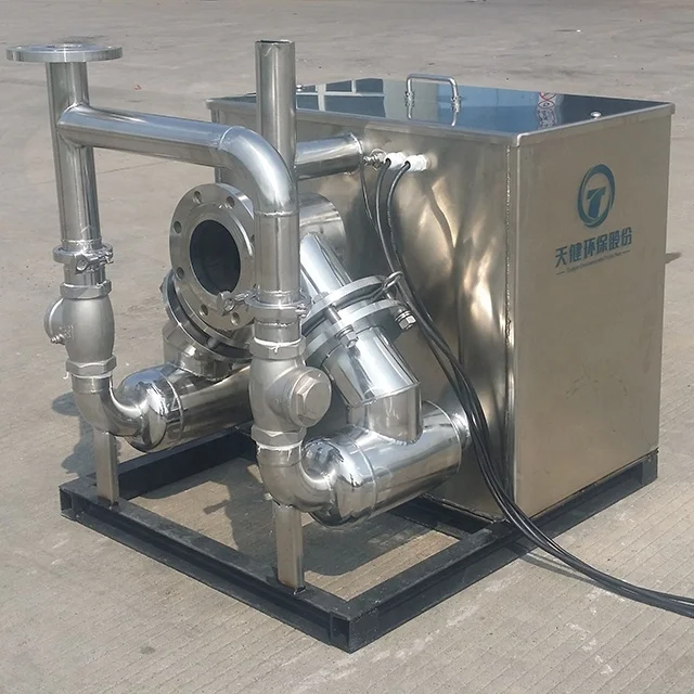 
automatic Urban environmental protection Wastewater Lift Equipment with sewage grinder pump 