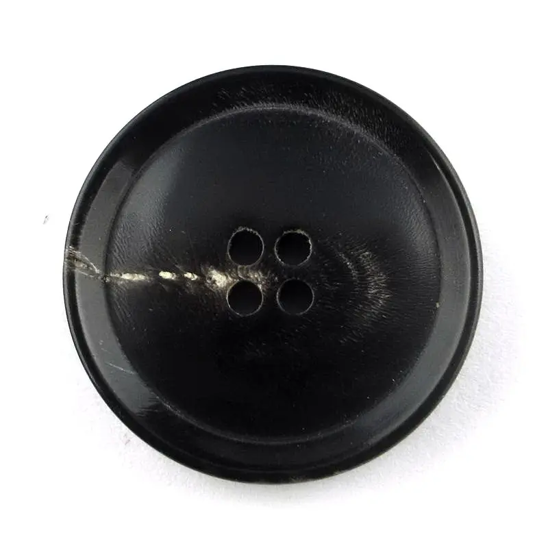 Custom different size ox horn material buffalo horn button for men suit