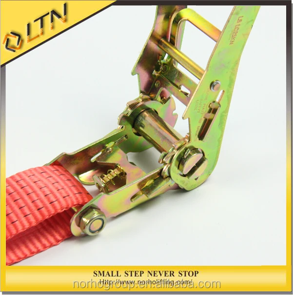 25mm To 100mm Truck Polyester Ratchet Tie Down / Lashing Belt/ Cargo Strap