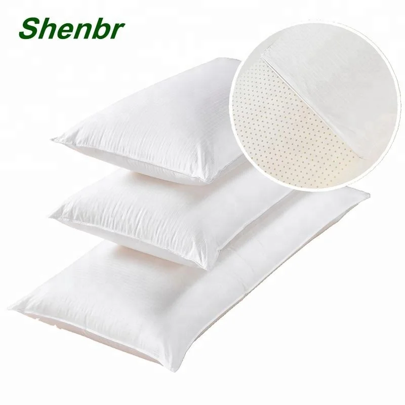 Head Contouring Protect Organic Baby Youths Latex Pillow