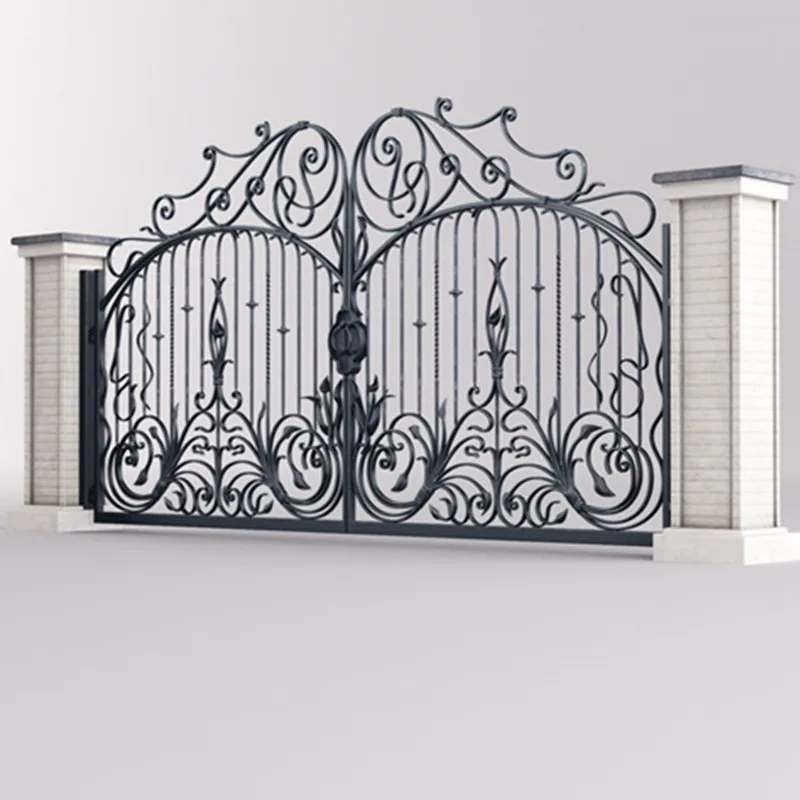Cheap Modern Wrought Iron Indian House Latest Main Gate Designs