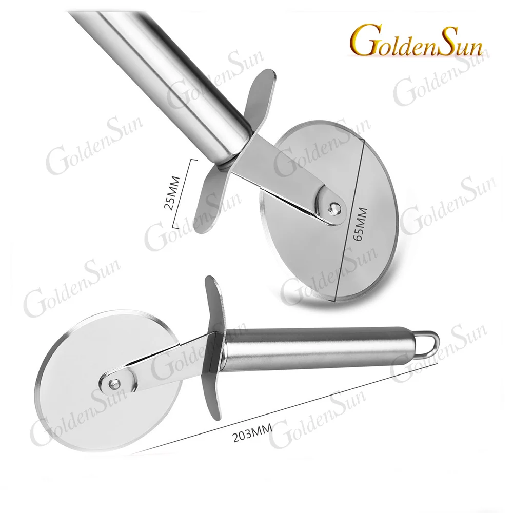 Stainless Steel Pizza Cutter Wheel, Stainless Steel Razor Sharp Cutter,Pizza Slicer