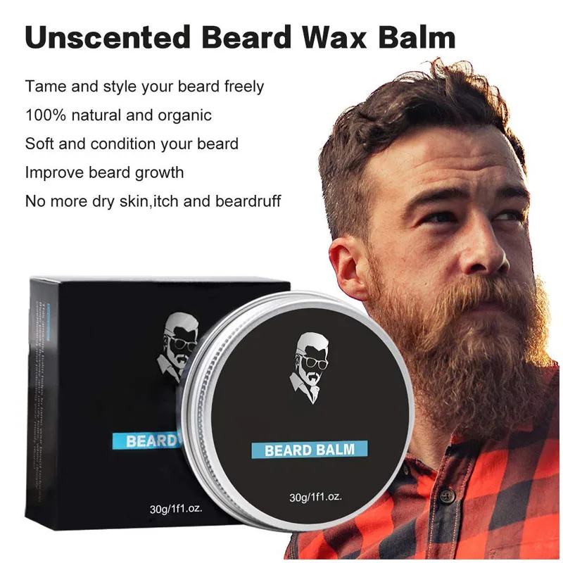 Wholesale Beard Care Unscented Men Beard Oil Gift Set for Men Grooming & Care Beard Care Set