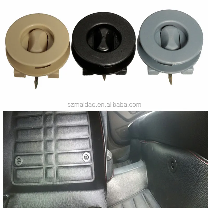 2Pcs Fixing Grips Clamps Floor Mats Holders Car Mat Carpet Clips Fixing Grips Clamps Floor Holders