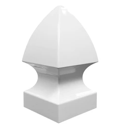 Fentech Plastic pvc vinyl fence gate connector