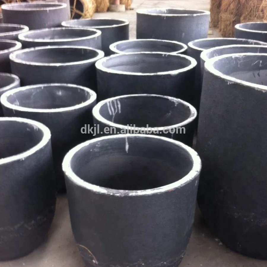 
high temperature high purity graphite crucible for melting gold 