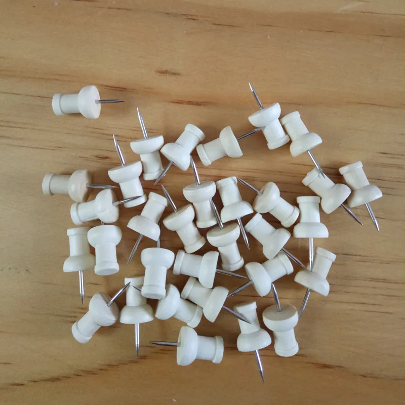 Thumb Tacks Silver Color Metal Push Pins Tacks Office Teacher School Students