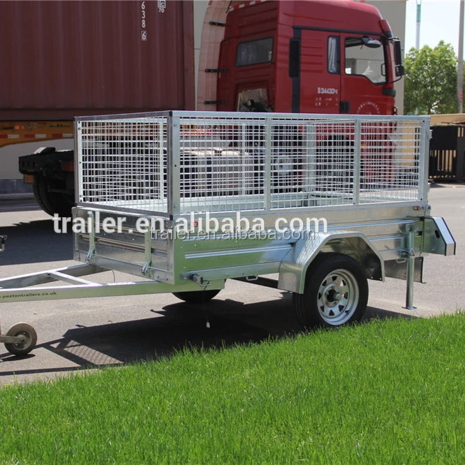 6x4 7x4 7x5 8x4 8x5 10x5   galvanized car  trailer