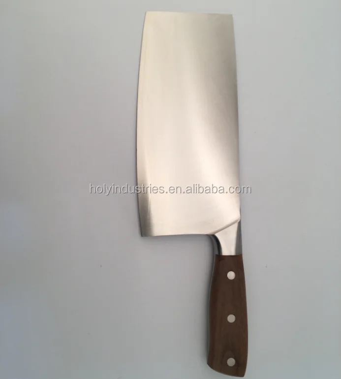 Forged Cleave Knife Stainless Steel Butcher Meat Cleaver/ Vegetable Chopper for Home Kitchen or Restaurant - Heavy Duty 7 Inch