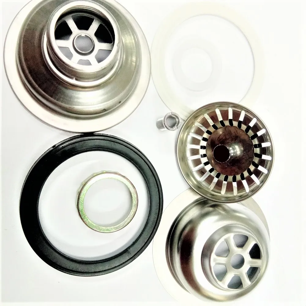 Корзина из нержавеющей стали сетка для раковины кухни или бара ванной комнаты туалета LB-9146