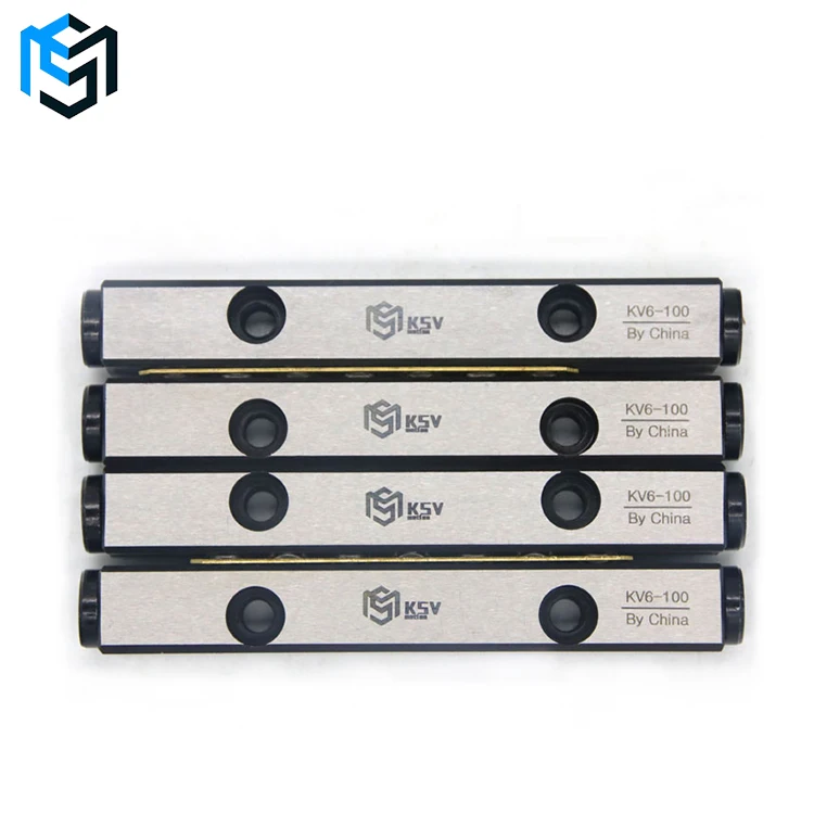 10 years professional guide rail KSV MOTION Heavy Load Low Noise precision Cross roller guide Rail