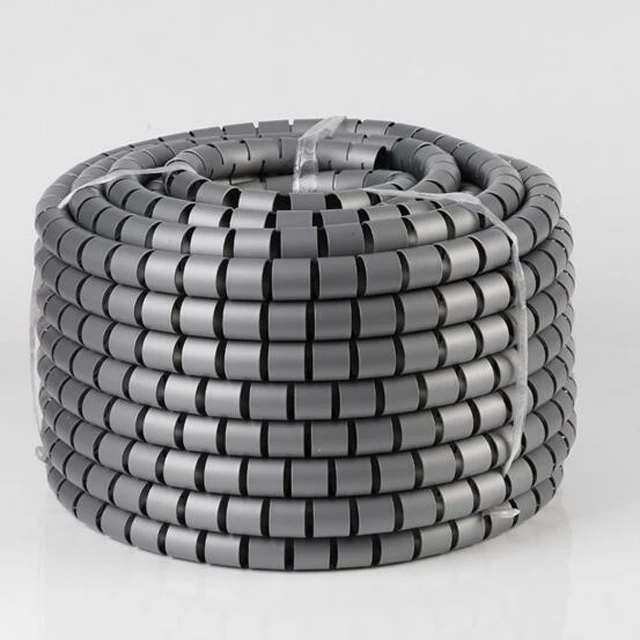 High Quality Spiral Cable Management PE Material 15MM 20MM 25MM Diameter Pack of 1.5/2 Meter