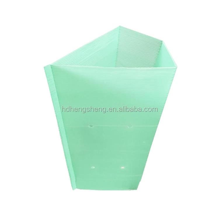 Amazon Corflute Welded Tree Guards Best Sale Recycled Corrugated Plastic for Australia Market Plant Protection Custom Size HS005