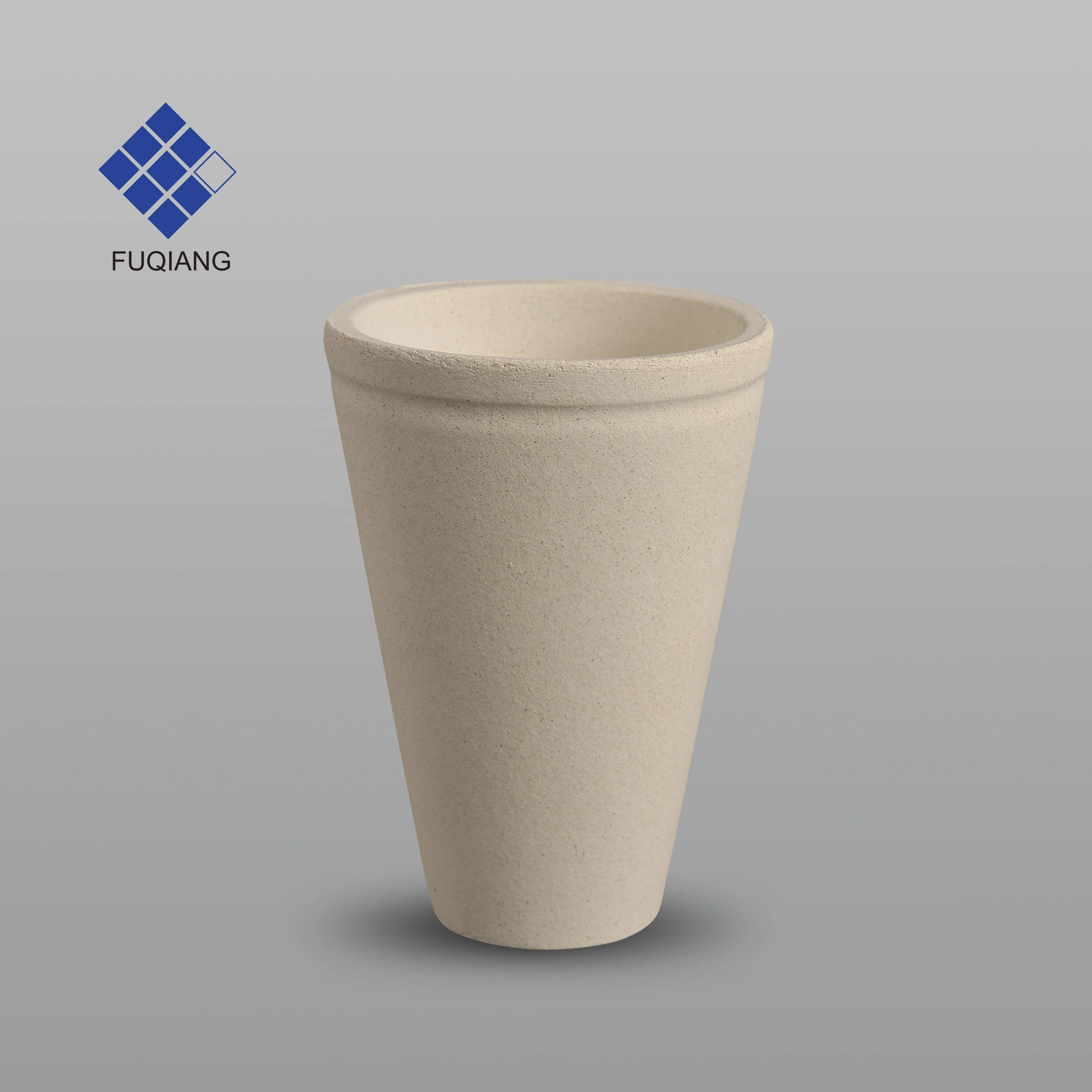 high quality gold melting pot FQ 50g fire assay crucible for commercial assay laboratories