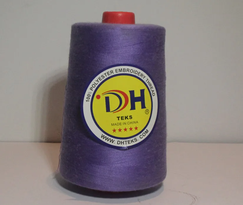 
stock 100% spun polyester Sewing Thread 40/2 5000y `130g 