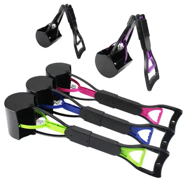 Long Handle Portable Dog Poop Scooper Poop Catcher Pet Poop Picker