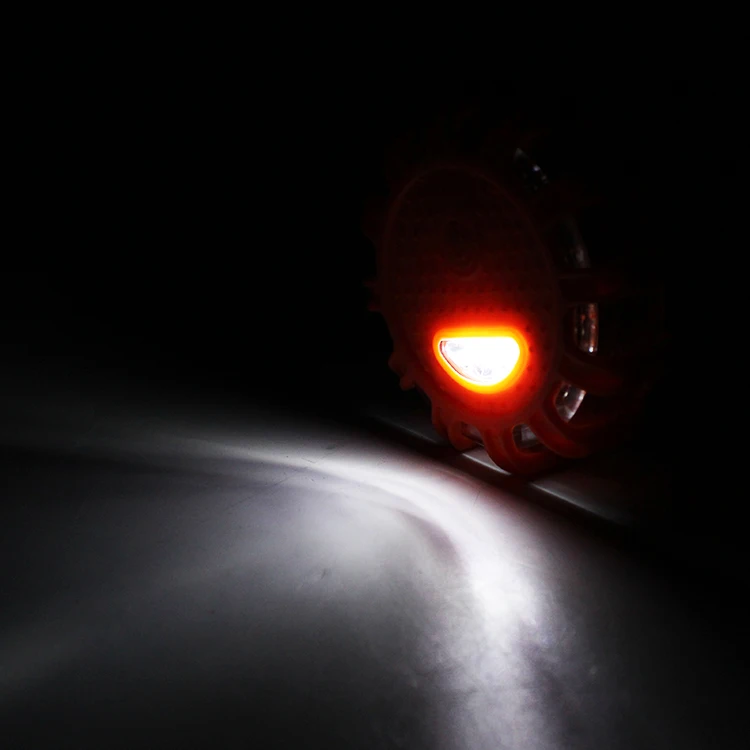 battery Flashing Warning road Flares Emergency led road safety flashing light