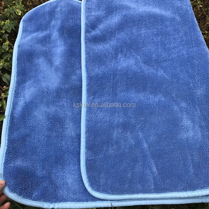 Super absorbent  double sided twist microfiber car drying towel