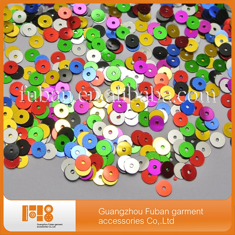 
PVC round loose sequins Paillette sewing Wedding craft sequin 