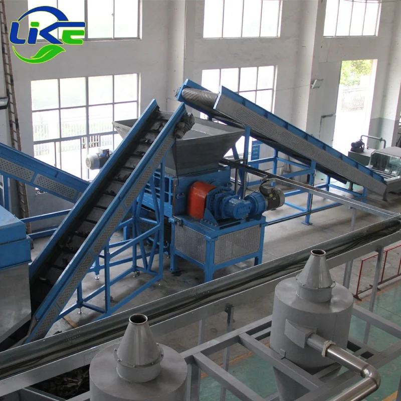 tyre recycling business tire mulching machine tyre shredder for sale