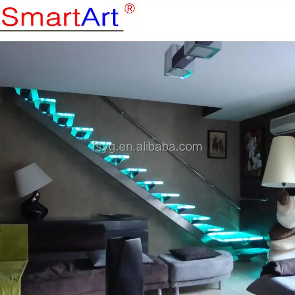 single stringer modular stairs 9001-7