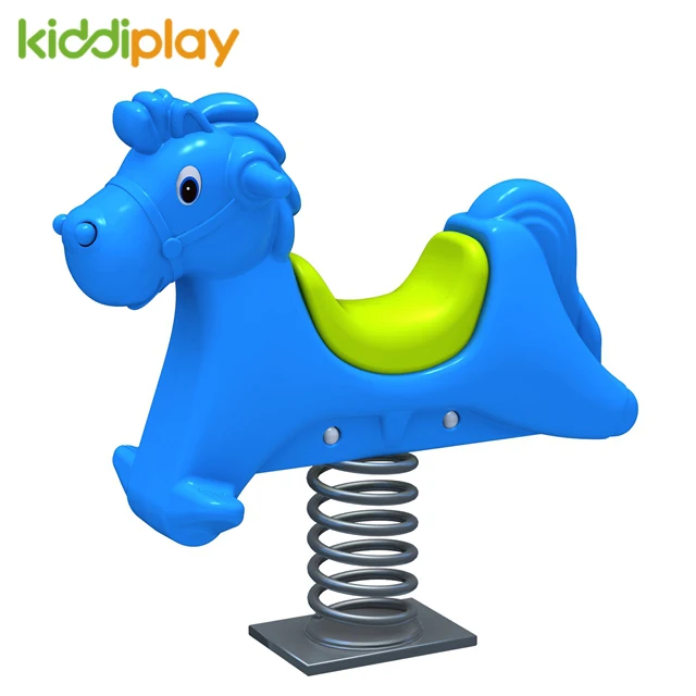 
Kids outdoor toy cute animal spring rider, playground accessories spring rider 