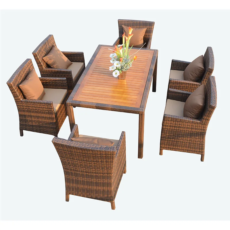 Уличный алюминиевый стул для любой погоды, стул из ротанга для отдыха