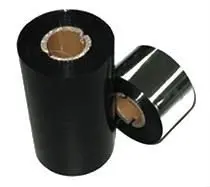 
AEBO Factory Wax Thermal Transfer Ribbon Silver/Blue Leader Film for Desktop Packing Labels Printer 90*360 