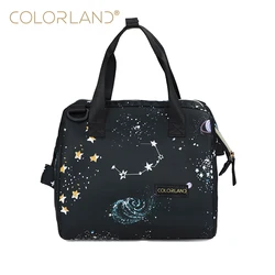 Colorland High Quality Insulated Waterproof Men Gray Cooler Lunch Bag