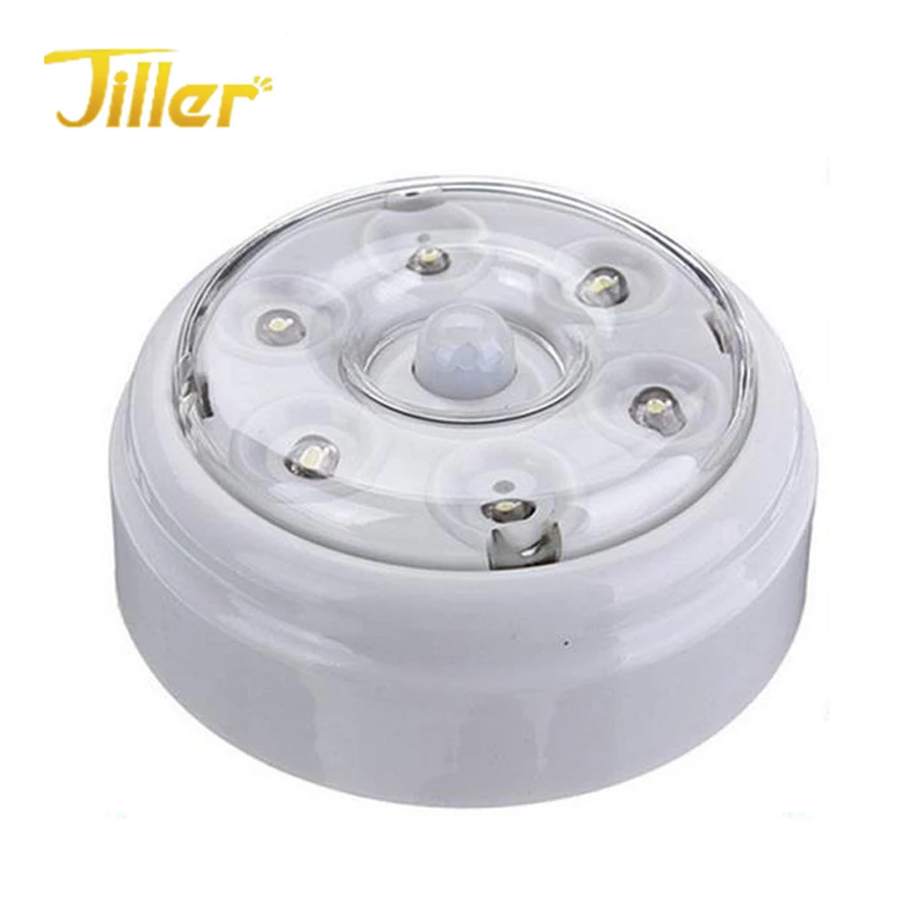 2X ПИР Авто светодиодные Dector 6 светодиодные лампы накаливания датчик движения