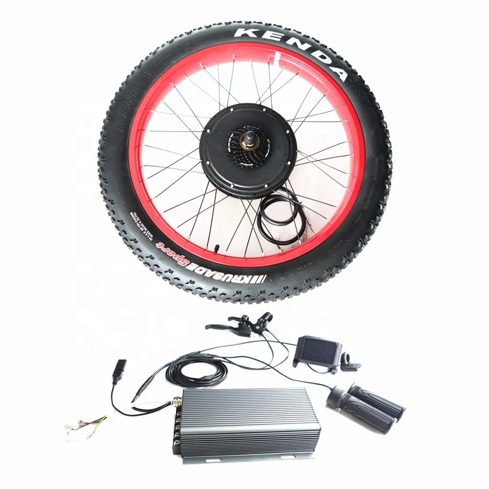 Ncyclebike CE approved 3000w ebike wheel kit with sabvoton sine wave programmable controller