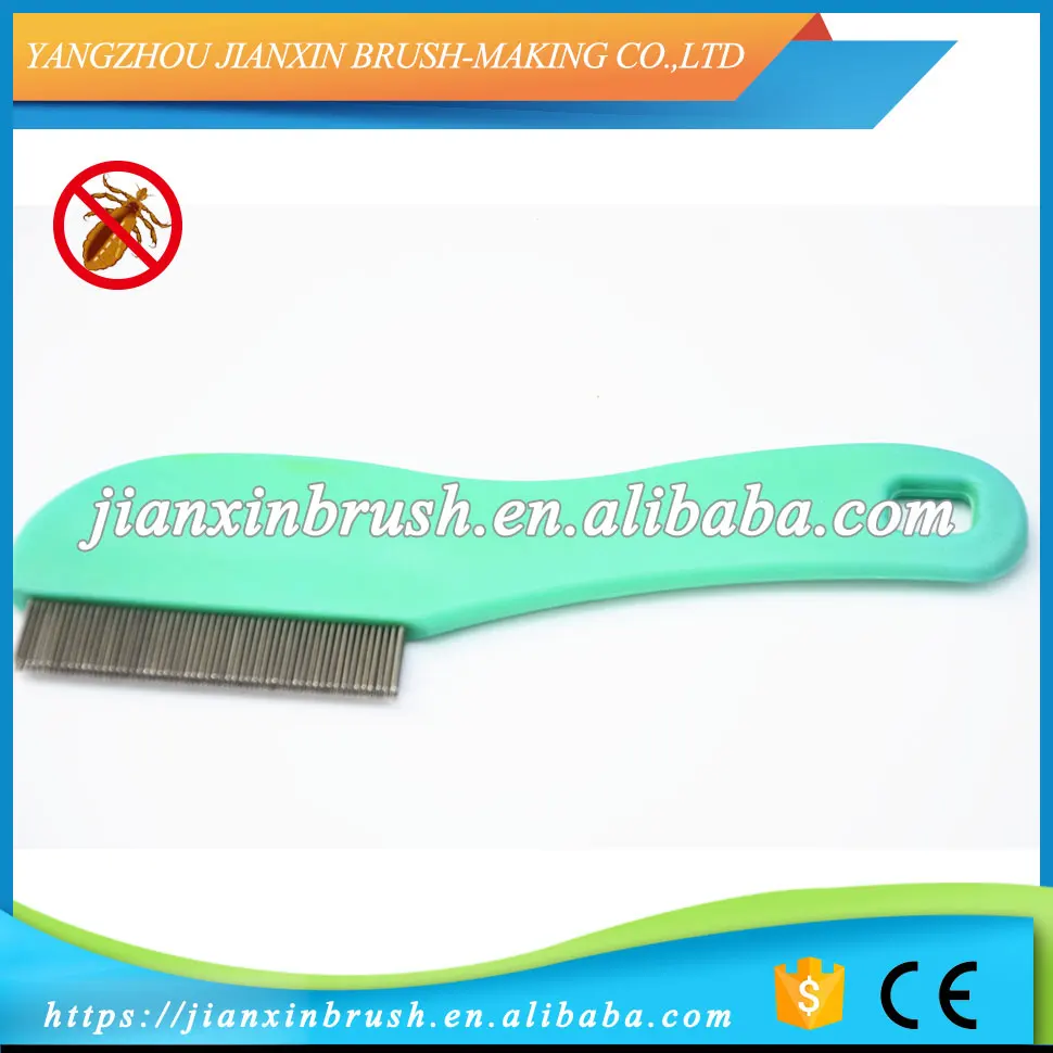 Good quality durable plastic handle lice comb suitable for child and adult